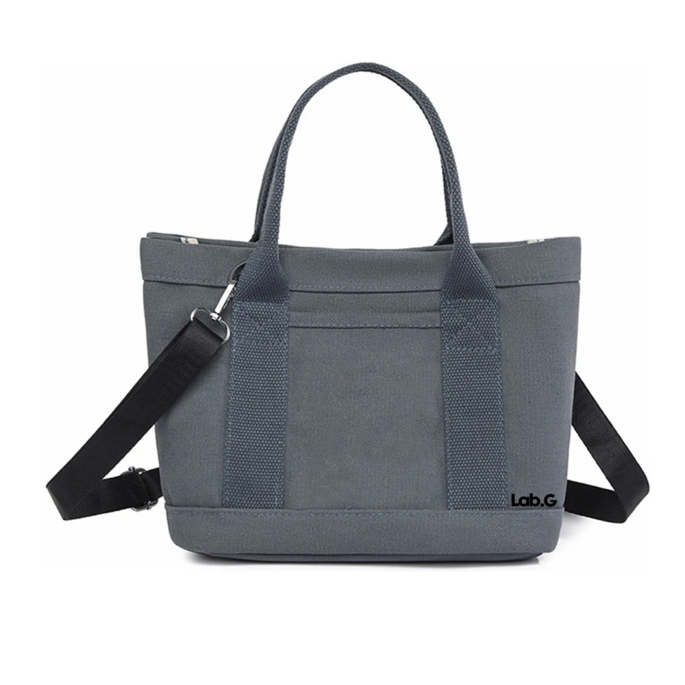 Foto 2 pulgar | Bolsa De Hombro Cross Lab.g  Gris