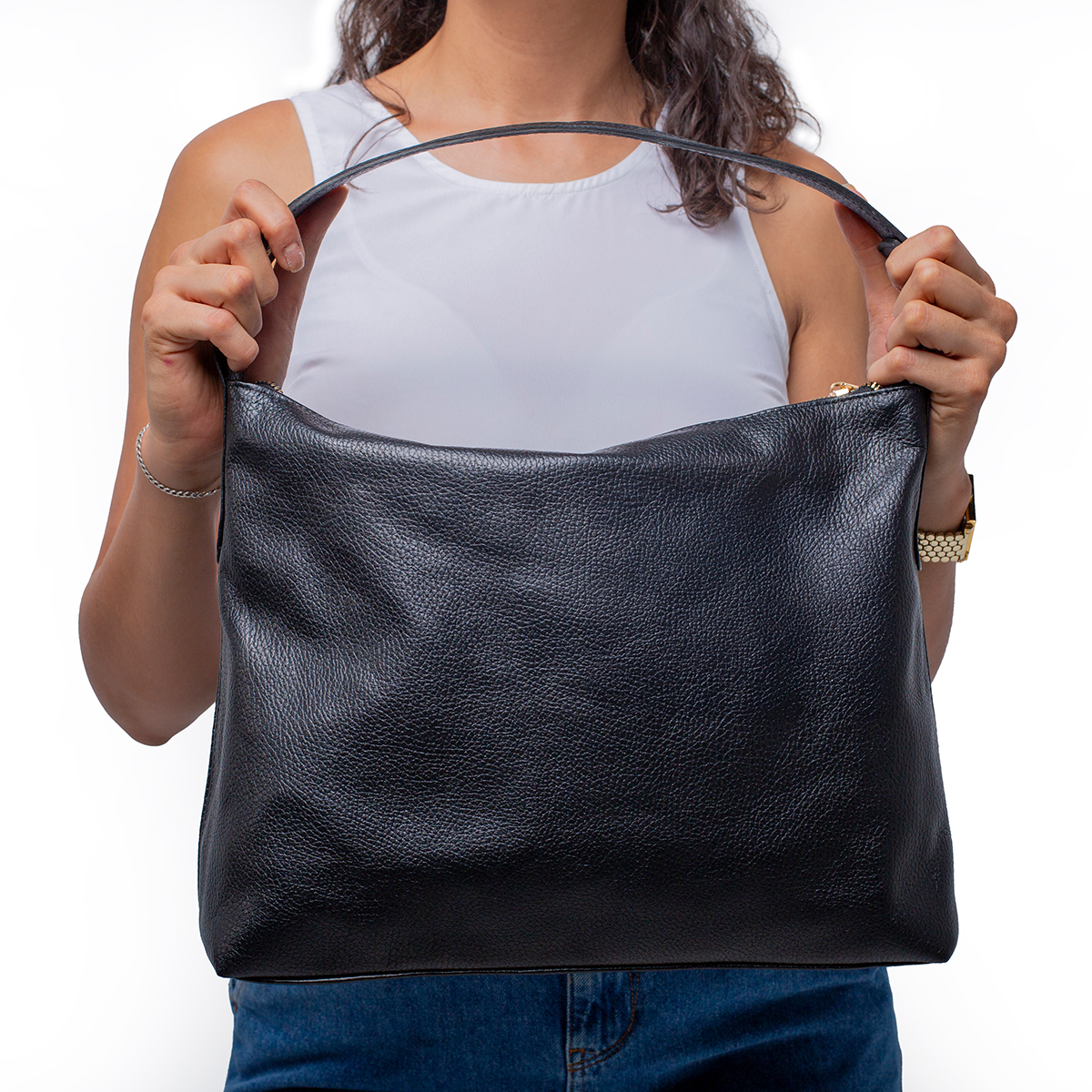Foto 5 pulgar | Bolsa De Piel Genuina Dama Floather Estilo Elegante