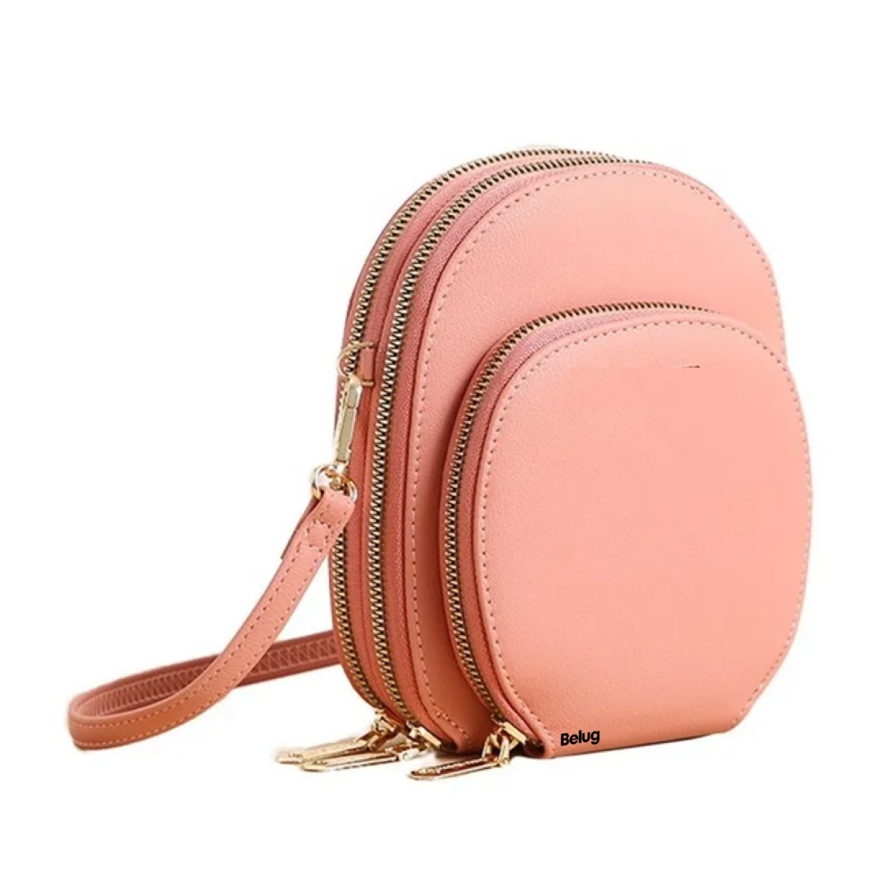 Foto 2 pulgar | Bolso De Hombro Para Mujer Belug  Rosa Claro