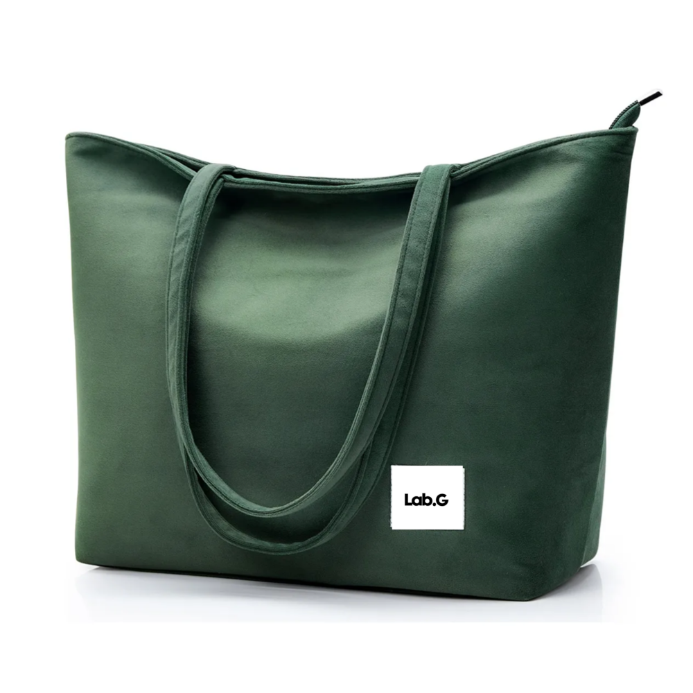 Foto 2 pulgar | Bolso Lona Cercanías Mujer Lab.g  Verde Olivo