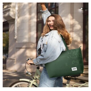 Foto 2 | Bolso Lona Cercanías Mujer Lab.g Verde Olivo