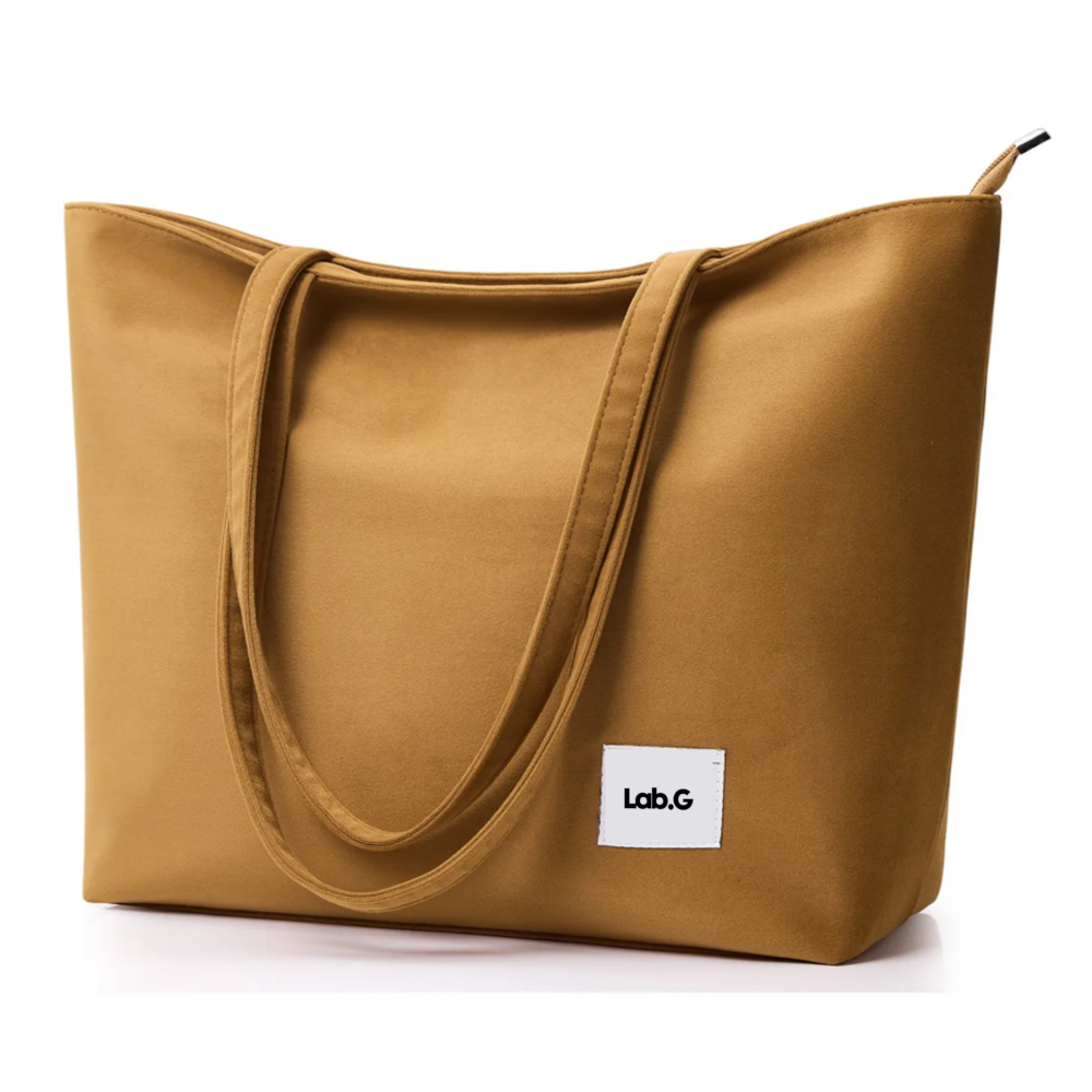 Foto 1 | Bolso Lona Cercanías Mujer Lab.g  Marrón Claro