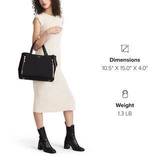 Foto 7 | Bolso De Mano Tumi Voyageur Valetta Para Mujer Moderno Negro - Venta Internacional.