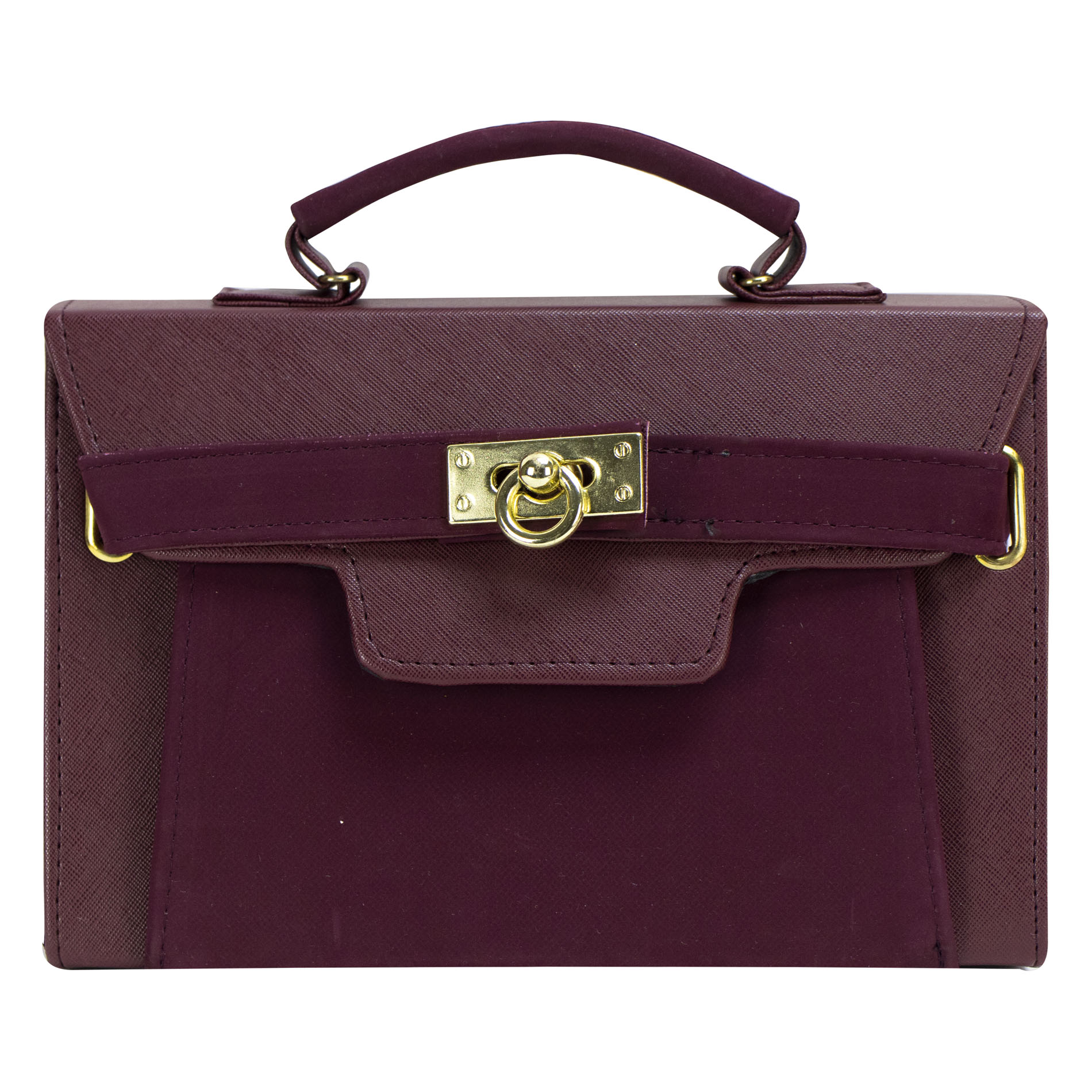 Foto 1 | Bolso Para Dama Vino Buck Sintetico Greta Nueva Imagen