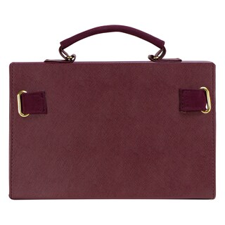 Foto 3 | Bolso Para Dama Vino Buck Sintetico Greta Nueva Imagen