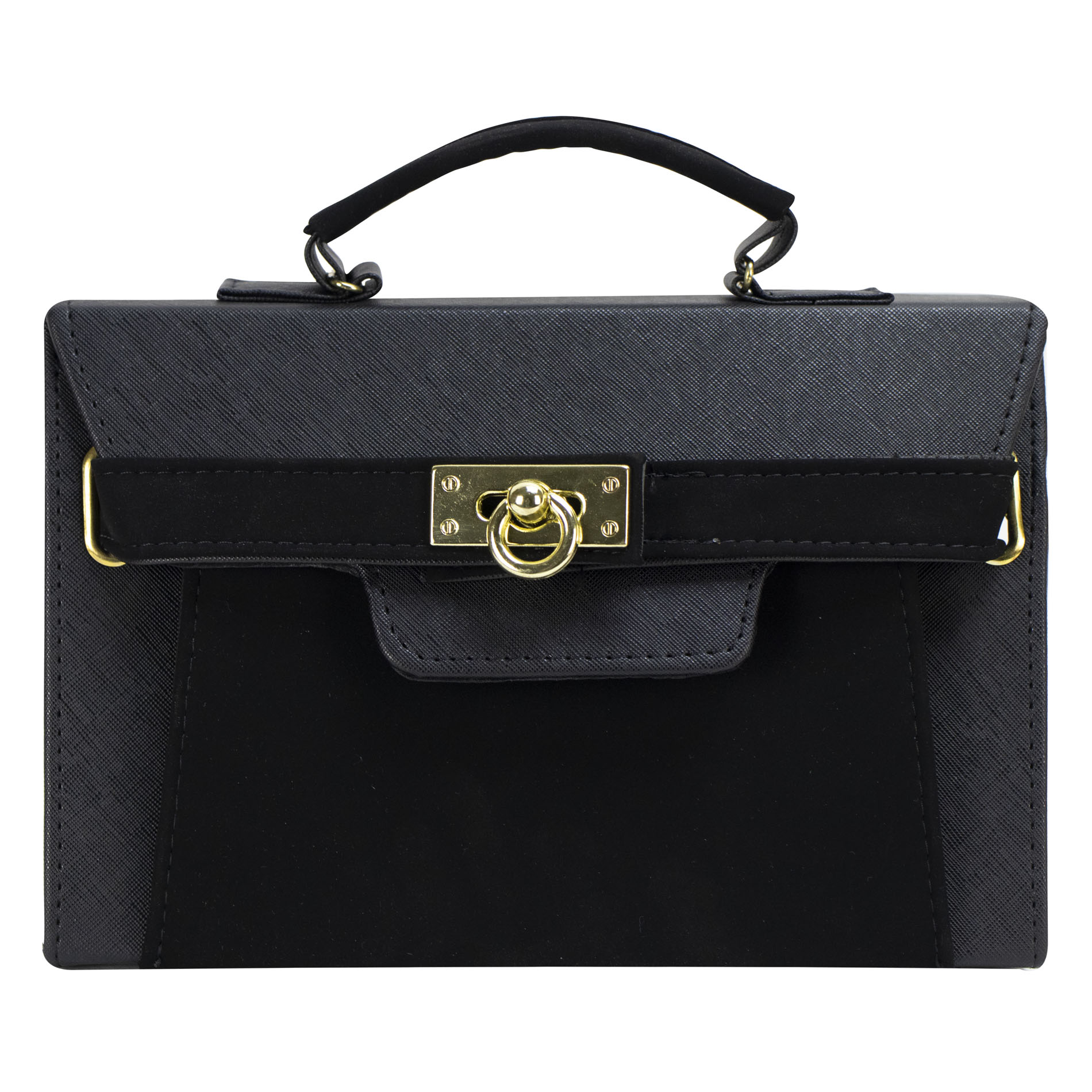 Foto 1 | Bolso Para Dama Negro Buck Sintetico Greta Nueva Imagen