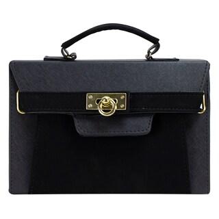 Foto 1 | Bolso Para Dama Negro Buck Sintetico Greta Nueva Imagen