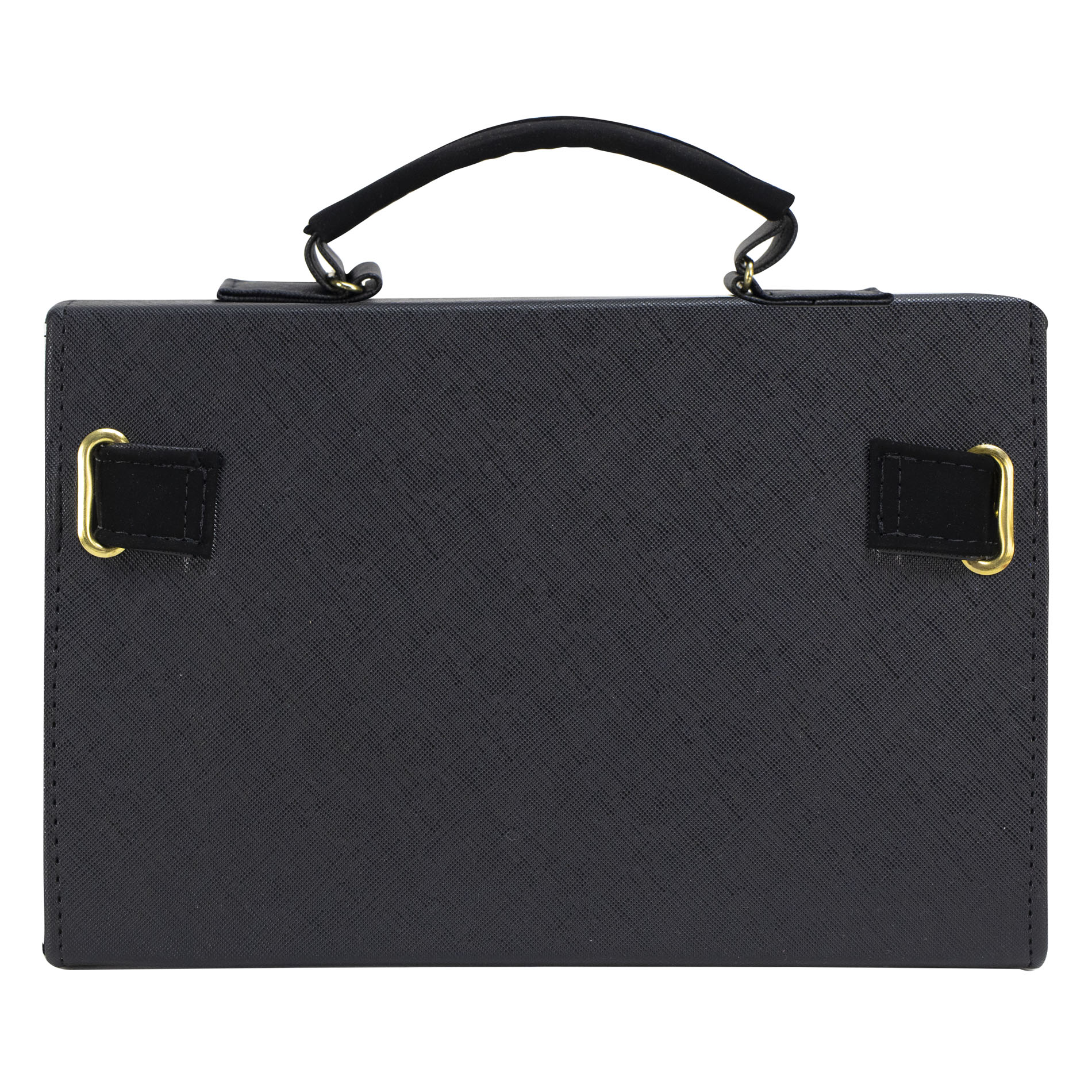 Foto 3 | Bolso Para Dama Negro Buck Sintetico Greta Nueva Imagen