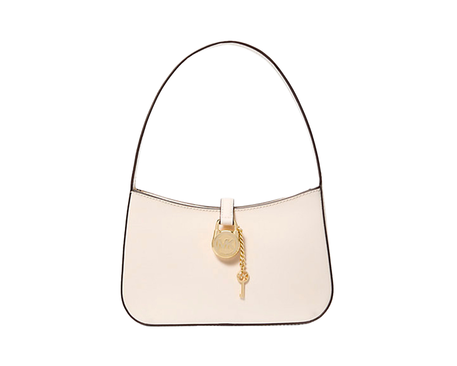 Foto 1 | Bolsa Michael Kors Lyra Small Leather Pochette 35t4g1yc1l Color Beige