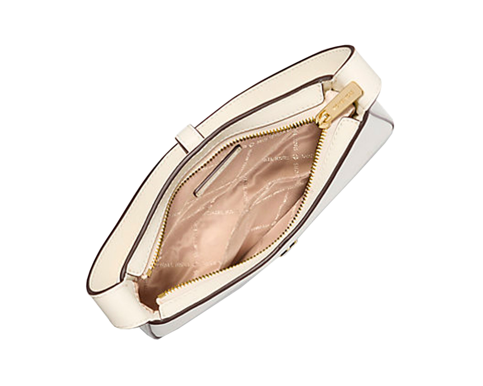 Foto 2 | Bolsa Michael Kors Lyra Small Leather Pochette 35t4g1yc1l Color Beige