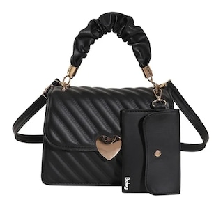 Foto 1 | Bolso De Mano Hombro + Cartera 2pz Belug negro