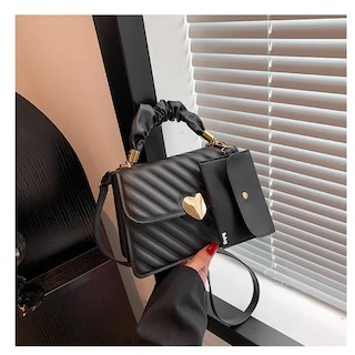 Foto 5 | Bolso De Mano Hombro + Cartera 2pz Belug negro