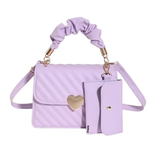 Foto 1 | Bolso De Mano Hombro + Cartera 2pz Belug Violeta