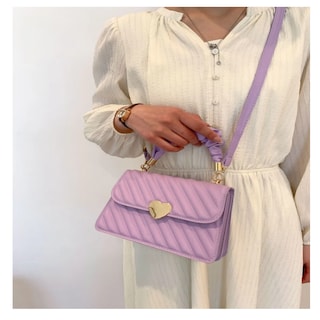 Foto 3 | Bolso De Mano Hombro + Cartera 2pz Belug Violeta