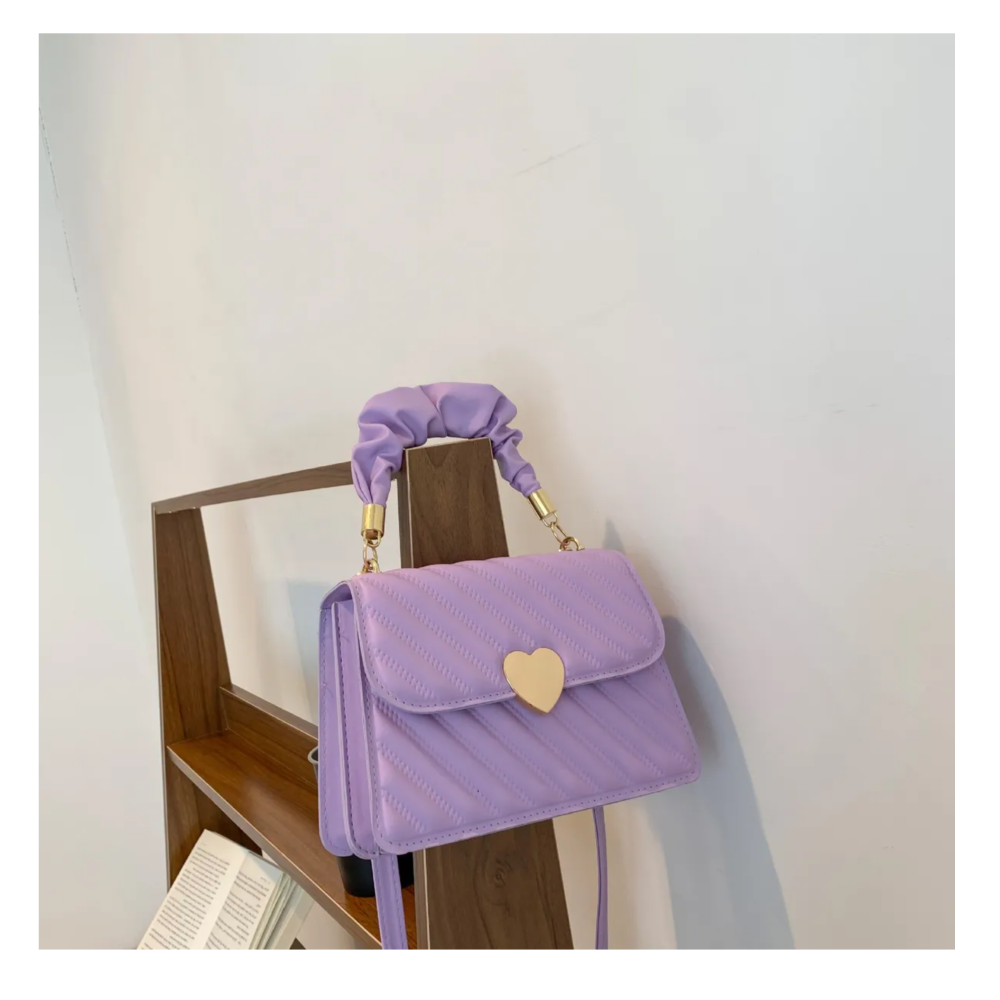 Foto 5 pulgar | Bolso De Mano Hombro + Cartera 2pz Belug  Violeta