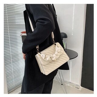 Foto 5 | Bolso De Mano Hombro + Cartera 2pz Belug Blanco