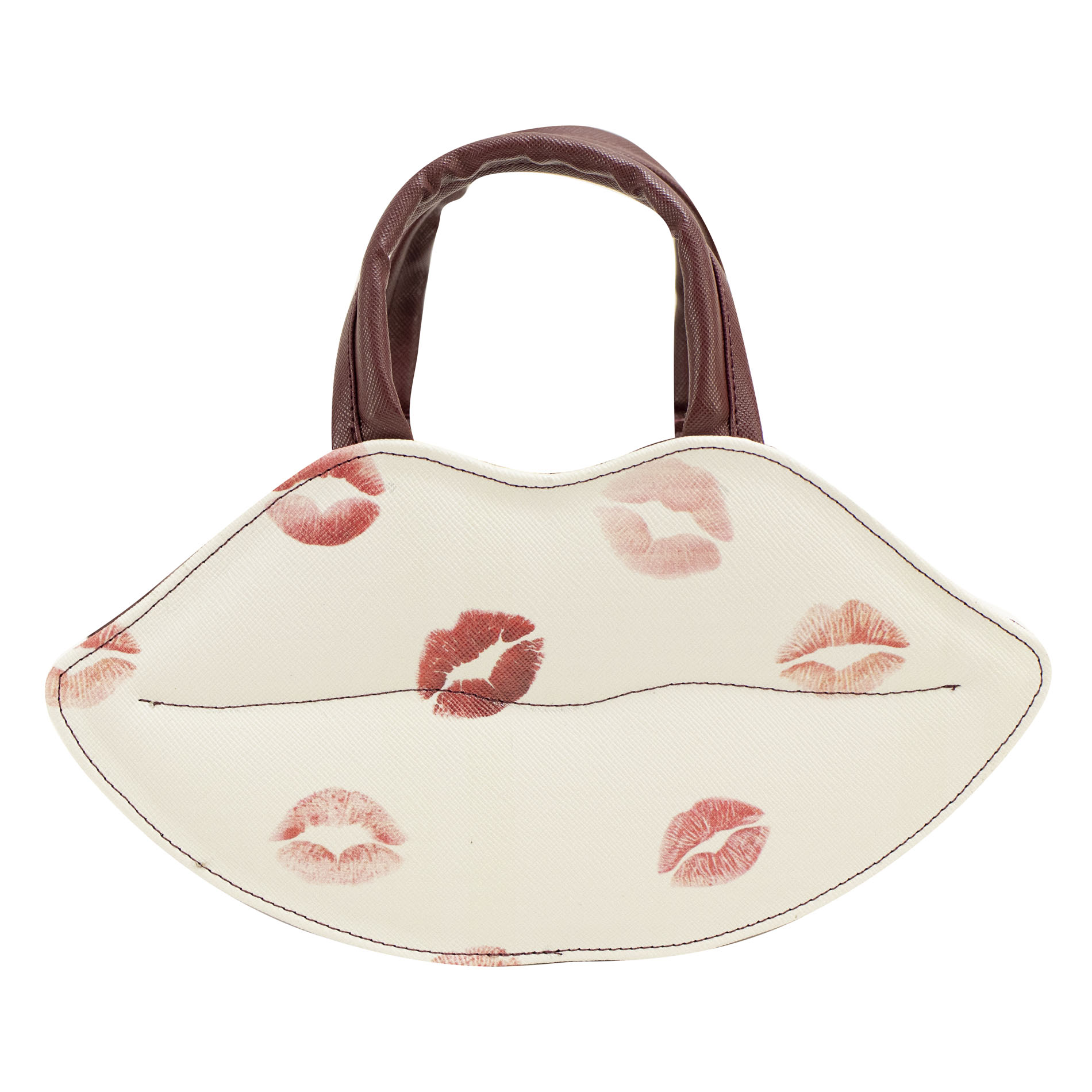 Foto 1 | Bolso Para Dama Vino Besos Sintetico Baby Kiss Nueva Imagen