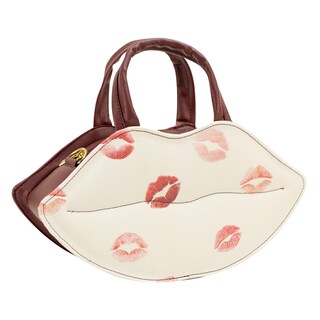 Foto 2 | Bolso Para Dama Vino Besos Sintetico Baby Kiss Nueva Imagen