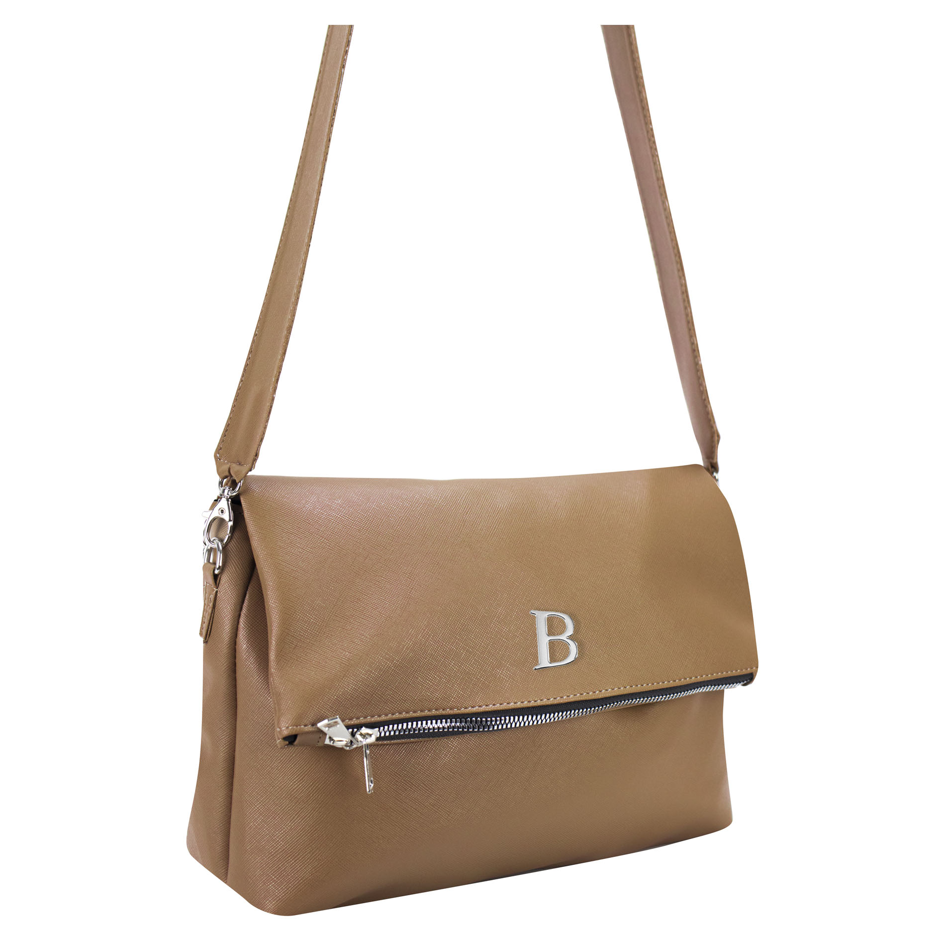 Foto 3 pulgar | Bolso Para Dama Camel Dapra Sintetico Miranda + Letra Nueva Imagen