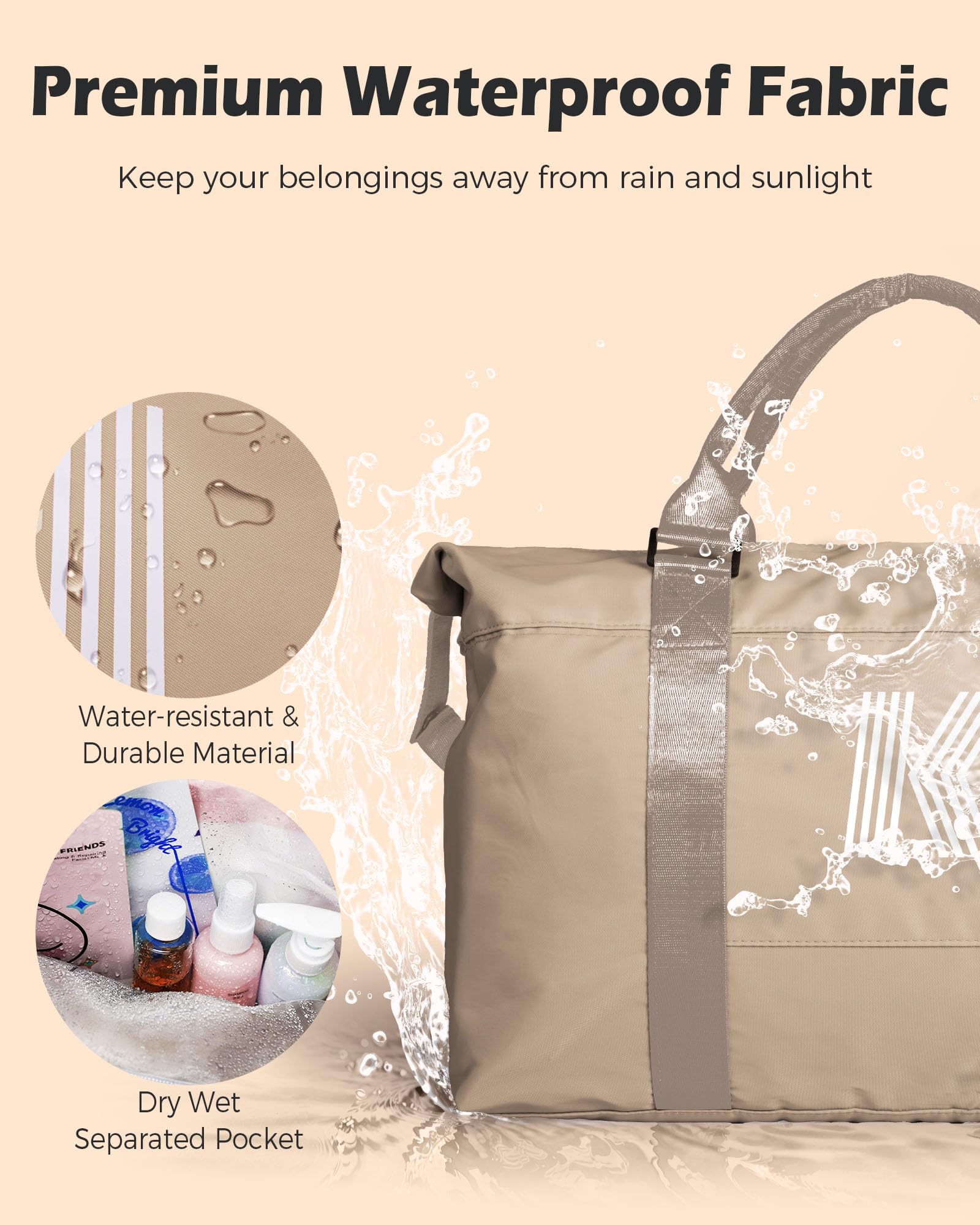 Foto 6 pulgar | Bolsa De Viaje Vogewood De Regalo Para Niñas Adolescentes Con Monograma (letra V) - Venta Internacional.