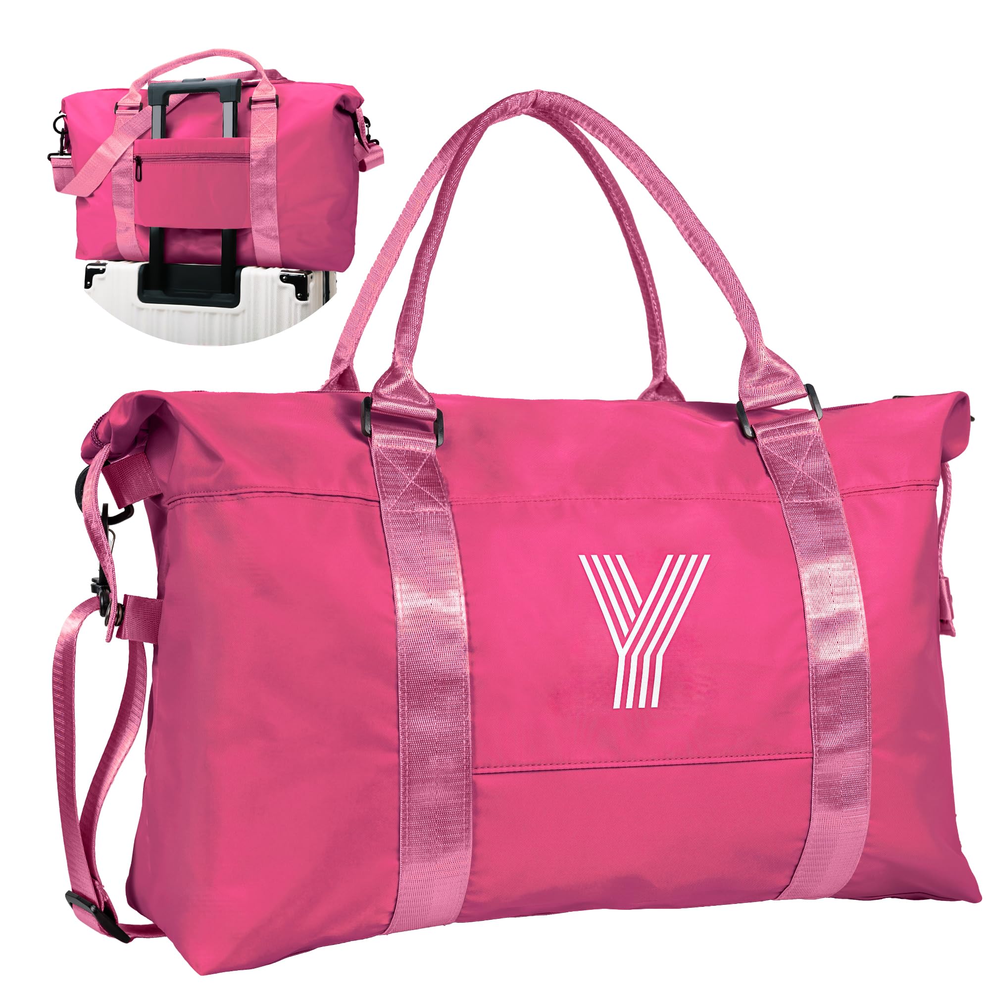 Foto 2 pulgar | Bolsa De Viaje Weekender Bag Con Iniciales Vogewood Para Adolescente - Venta Internacional.