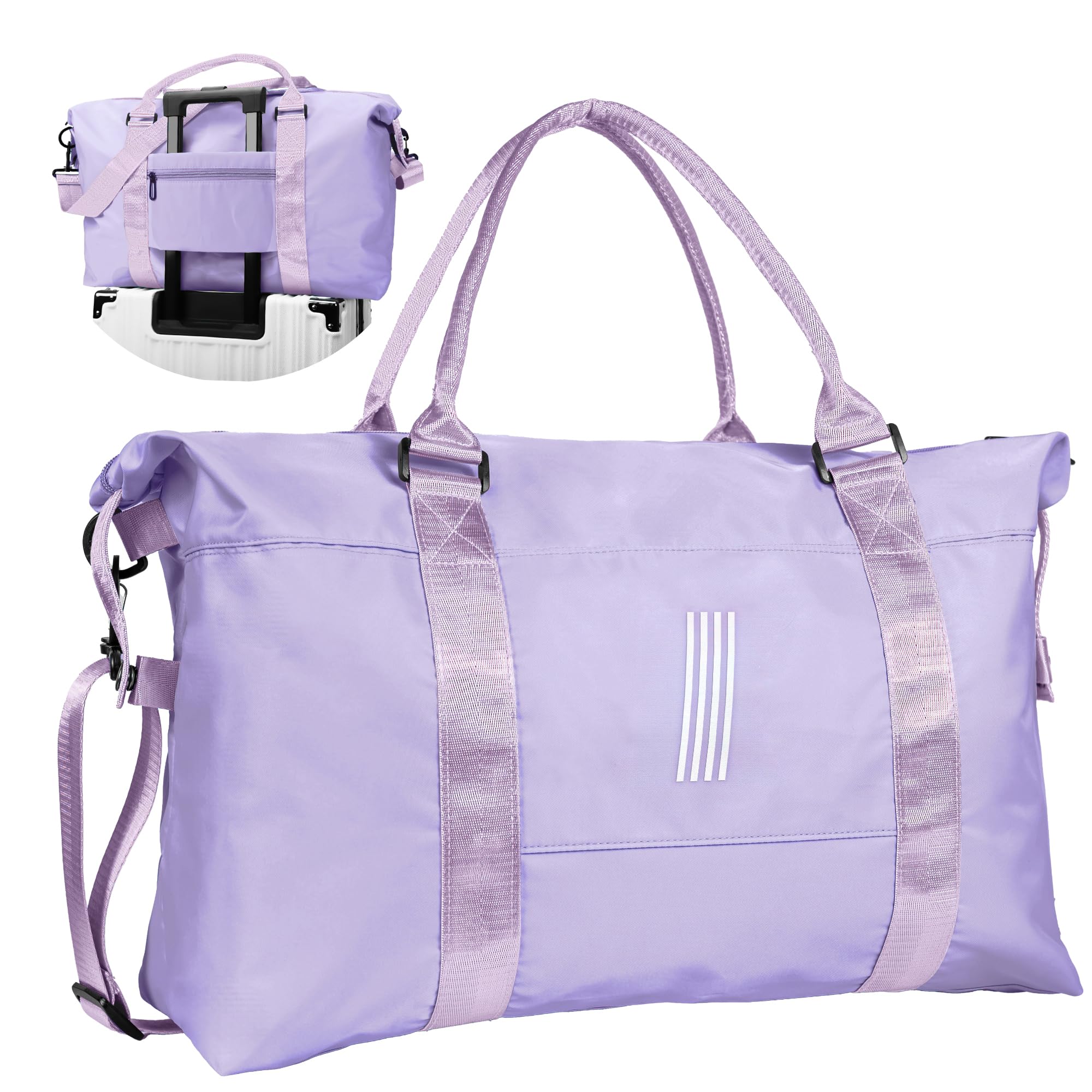 Foto 1 | Bolsa De Fin De Semana Vogewood College Girl Con La Letra Inicial I - Venta Internacional.