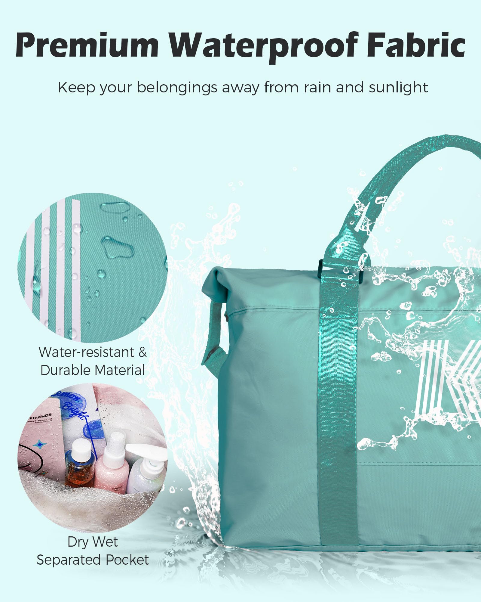 Foto 5 | Bolsa De Viaje Vogewood Initial Personalizada Weekender Girl - Venta Internacional.
