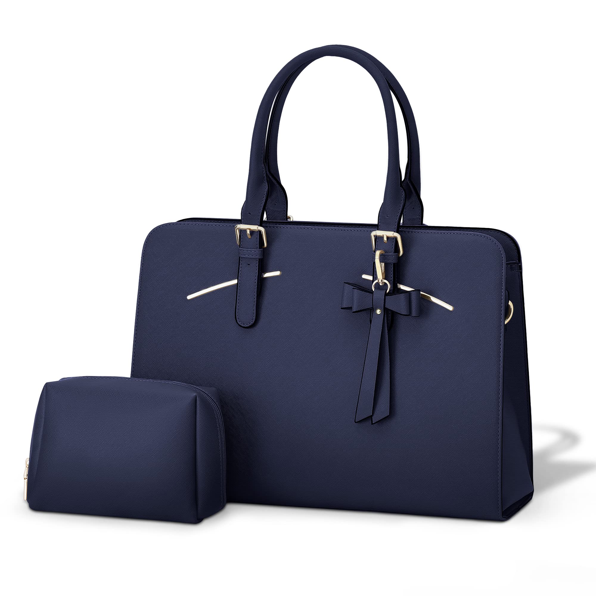 Foto 1 | Bolsa Para Portátil Topdesign De Piel Sintética Impermeable De 15 6 Pulgadas  Negra - Venta Internacional.