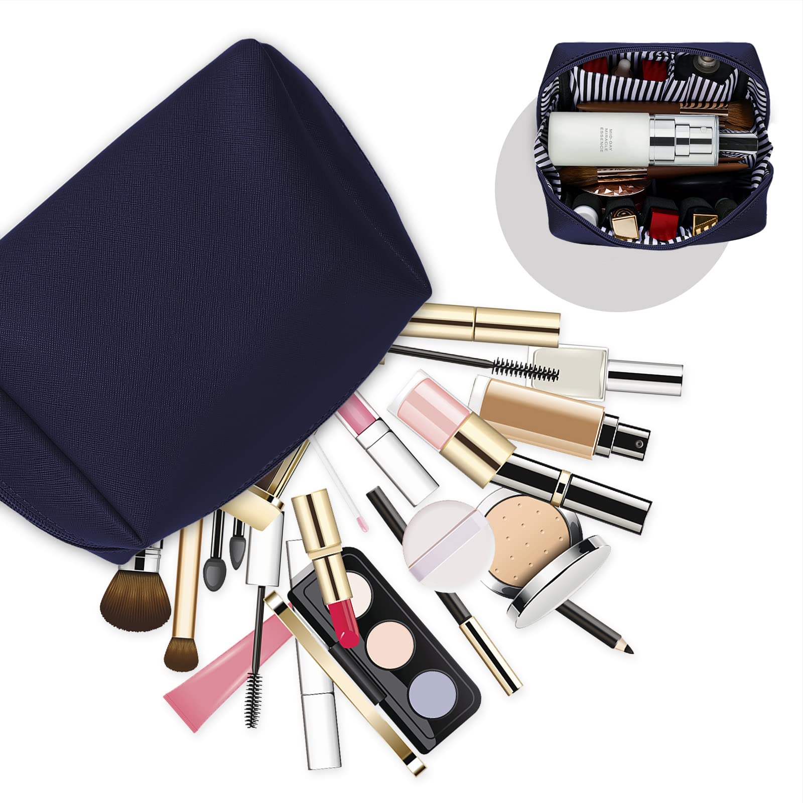 Foto 4 | Bolsa Para Portátil Topdesign De Piel Sintética Impermeable De 15 6 Pulgadas  Negra - Venta Internacional.