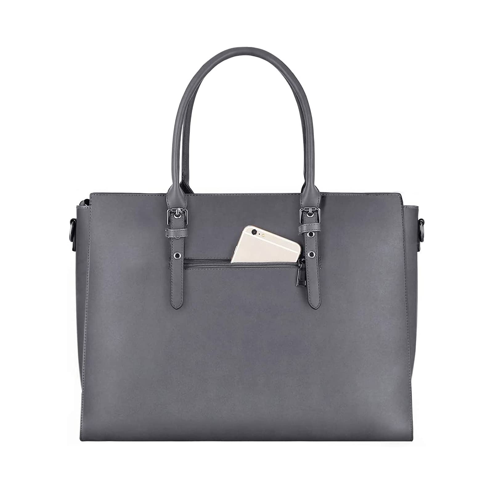 Foto 7 pulgar | Bolsa Para Portátil Mosiso De 17 Pulgadas Para Mujer  Impermeable  Gris - Venta Internacional.
