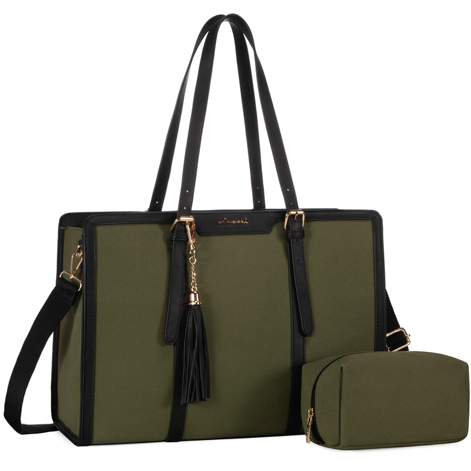 Foto 2 pulgar | Bolsa Para Portátil Lovevook De Lona Ligera De 15.6 Pulgadas Para Mujer - Venta Internacional.
