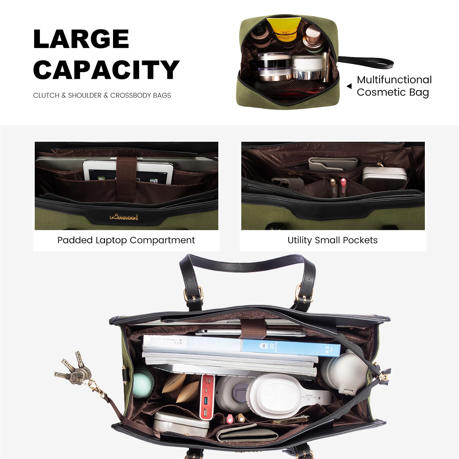 Foto 4 pulgar | Bolsa Para Portátil Lovevook De Lona Ligera De 15.6 Pulgadas Para Mujer - Venta Internacional.