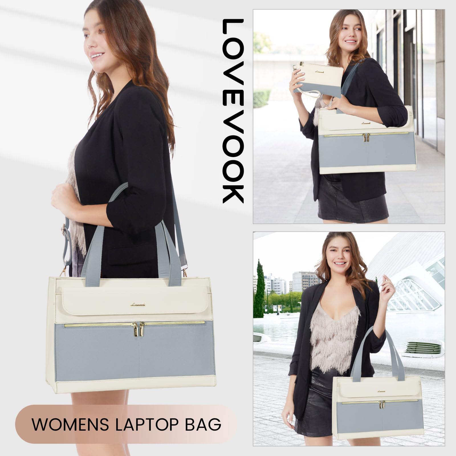 Foto 3 | Portátil Lovevook De Piel Impermeable De 15.6 Pulgadas Para Mujer - Venta Internacional.
