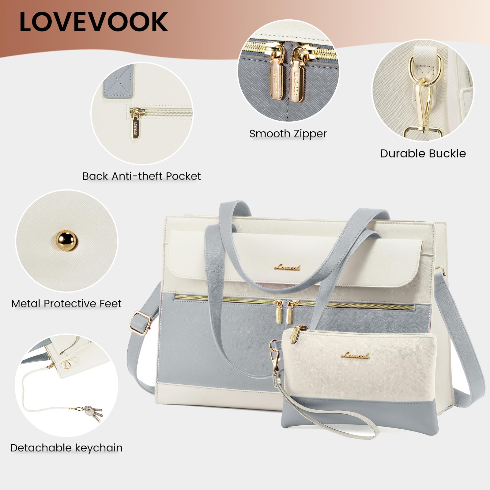 Foto 5 pulgar | Portátil Lovevook De Piel Impermeable De 15.6 Pulgadas Para Mujer - Venta Internacional.