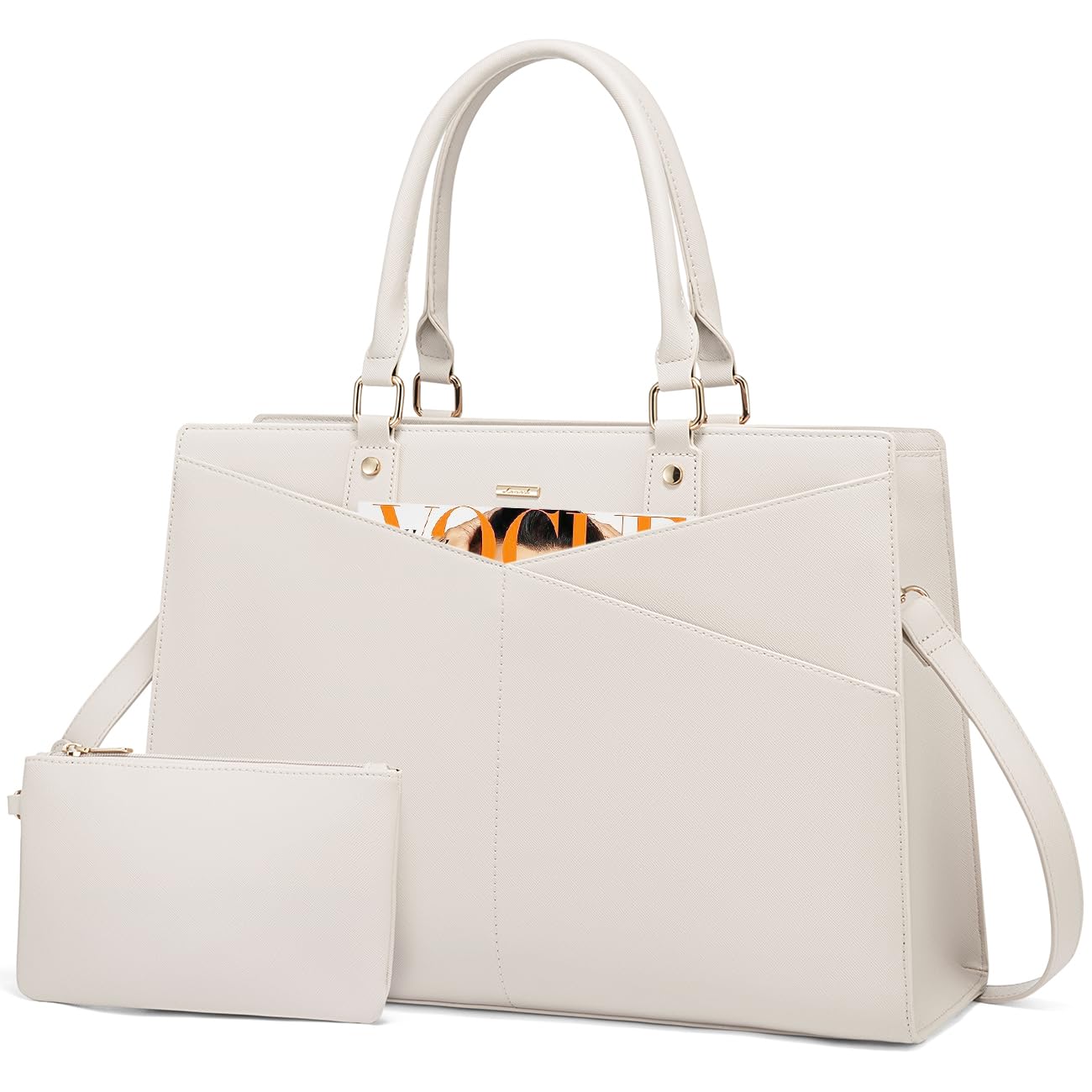 Foto 1 | Bolsa De Mano Para Portátil Lovevook  Piel  Oficina  15.6 Pulgadas - Venta Internacional.