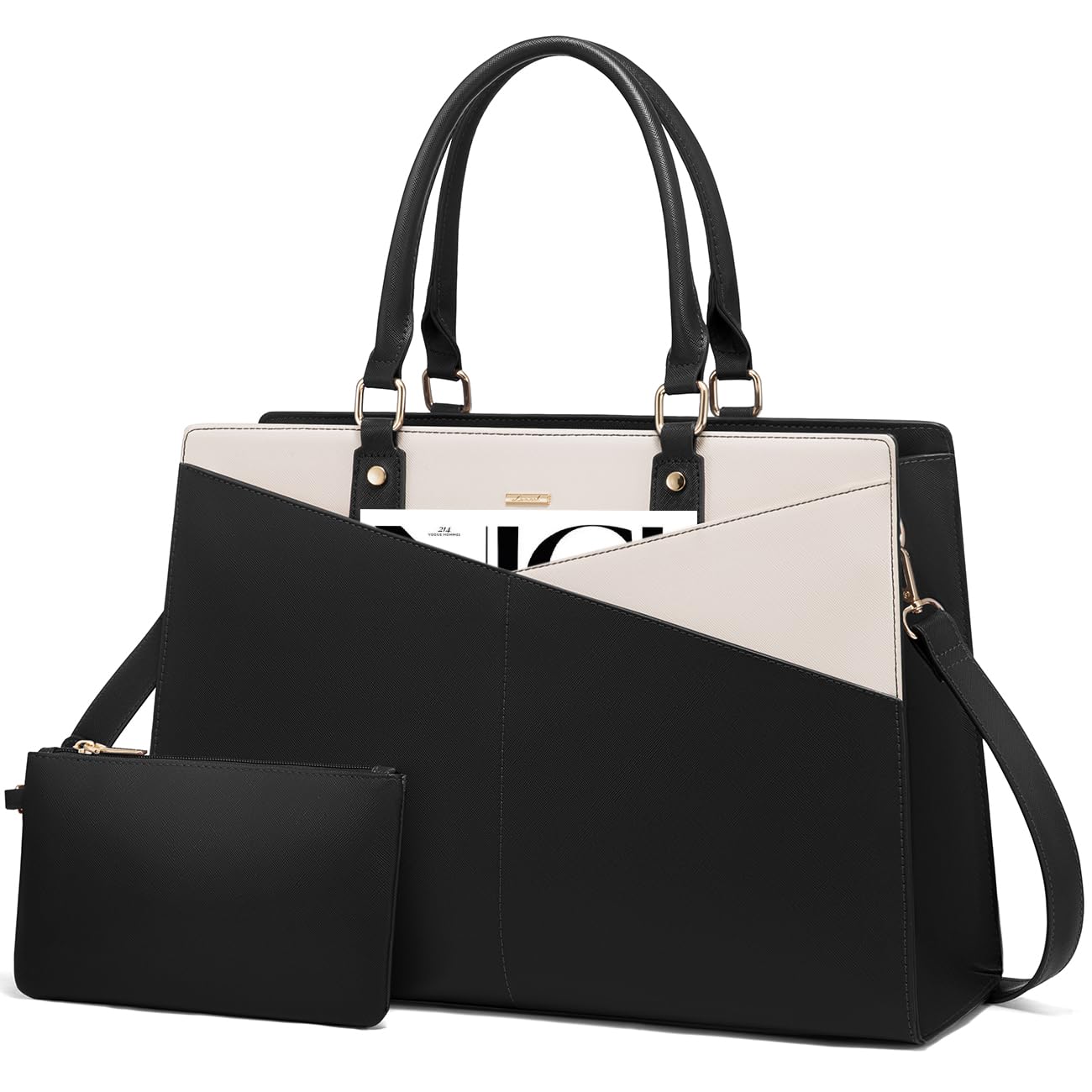 Foto 1 | Bolsa De Mano Para Portátil Lovevook  Piel  Oficina De Negocios  15.6 Pulgadas - Venta Internacional.