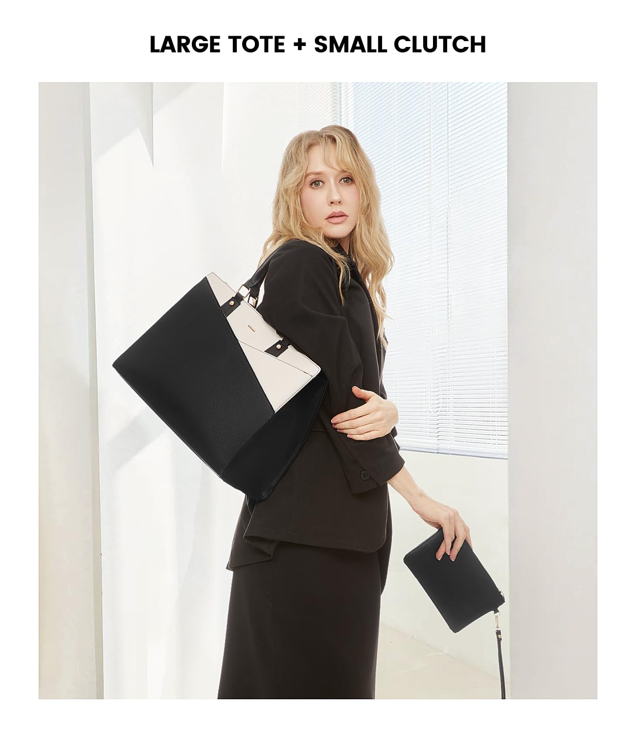 Foto 5 | Bolsa De Mano Para Portátil Lovevook  Piel  Oficina De Negocios  15.6 Pulgadas - Venta Internacional.