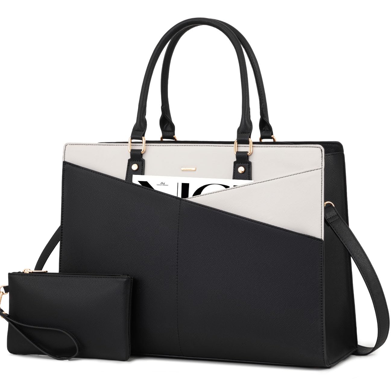 Foto 1 | Bolso De Mano Para Ordenador Portátil Lovevook De Piel Y Oficina De Negocios Para Mujer - Venta Internacional.