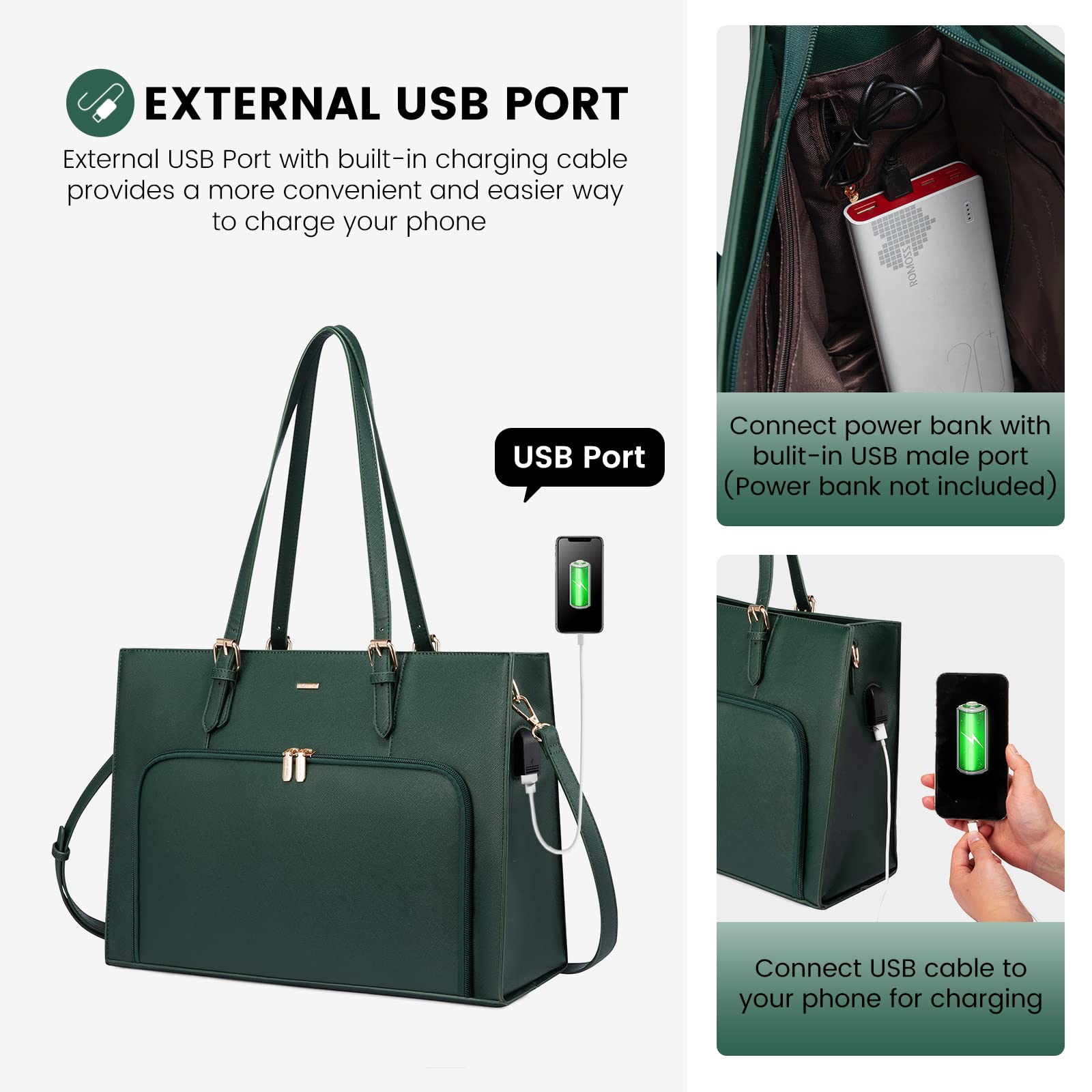 Foto 6 pulgar | Bolsa De Trabajo Impermeable Lovevook Para Portátil De 15.6 Pulgadas Para Mujer - Venta Internacional.