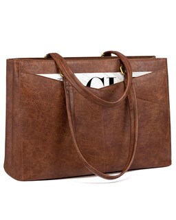 Foto 1 | Bolsa Para Portátil Lovevook Para Mujer De 17.3 Pulgadas Piel Impermeable - Venta Internacional.