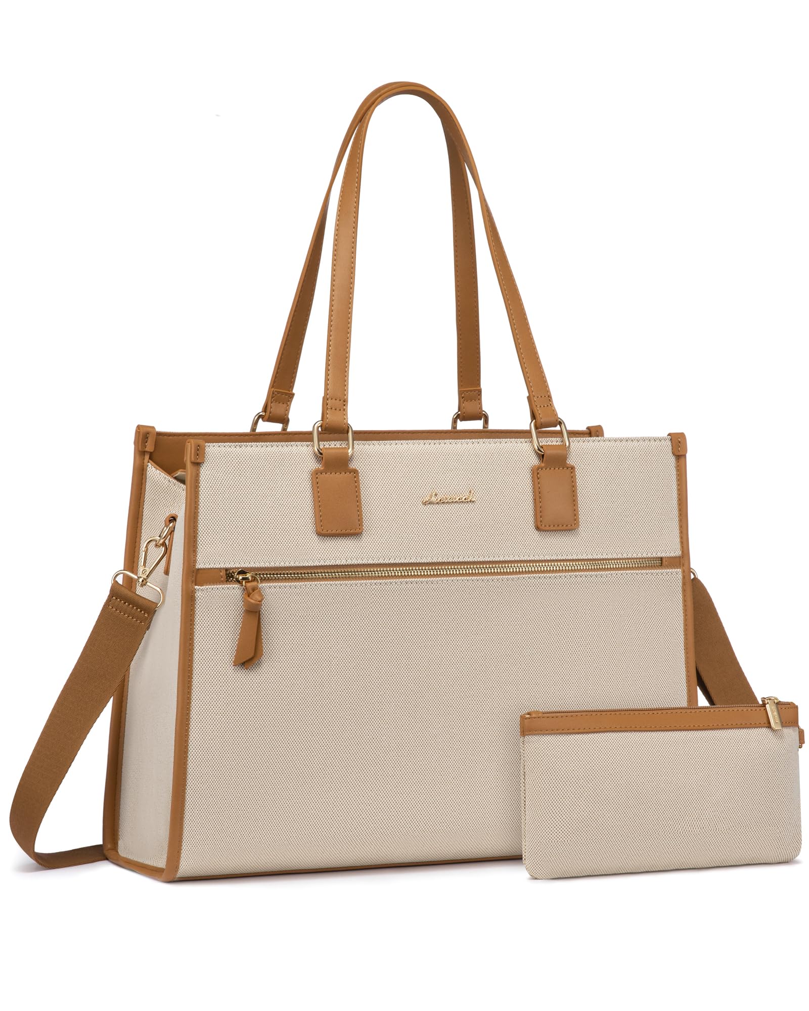 Foto 2 pulgar | Bolsa Lovevook De Yute Para Portátil De Mujer De 15.6 Pulgadas Con Embrague - Venta Internacional.