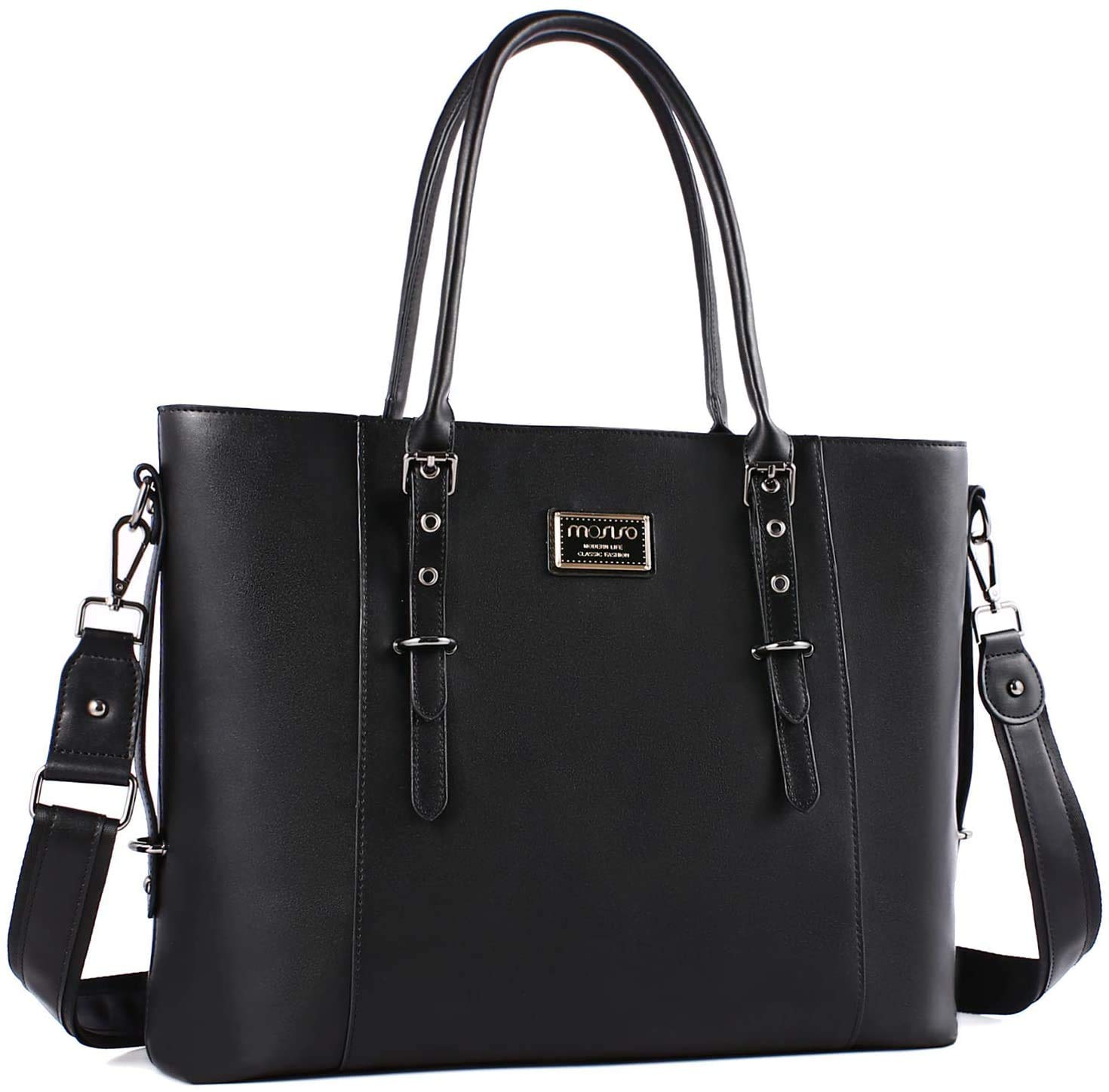 Foto 1 | Bolso De Mano Mosiso De Piel Sintética Para Portátil De 13-13 3 Pulgadas Para Mujer - Venta Internacional.