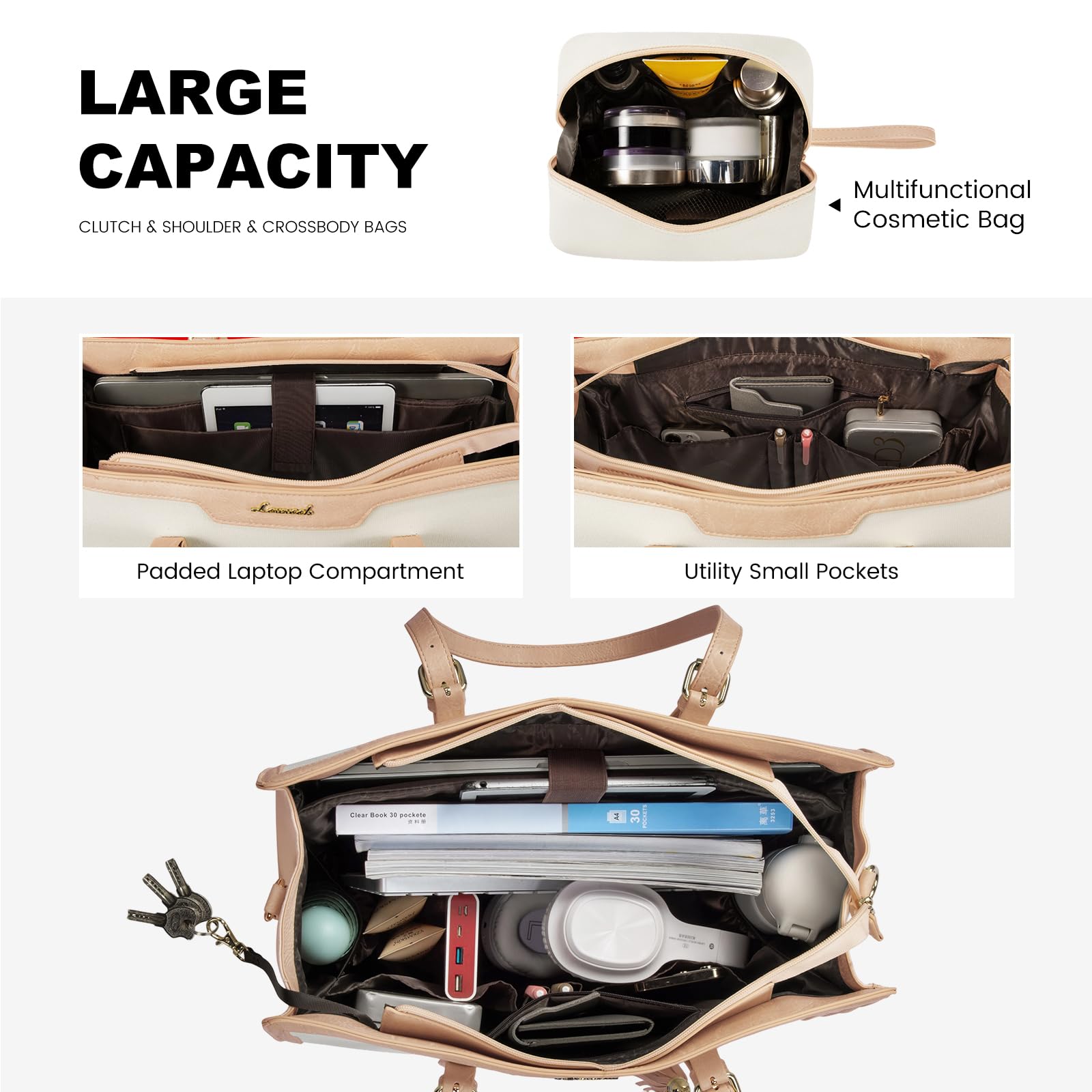 Foto 4 pulgar | Bolsa Para Portátil Lovevook De Lona Ligera De 15.6 Pulgadas Para Mujer - Venta Internacional.