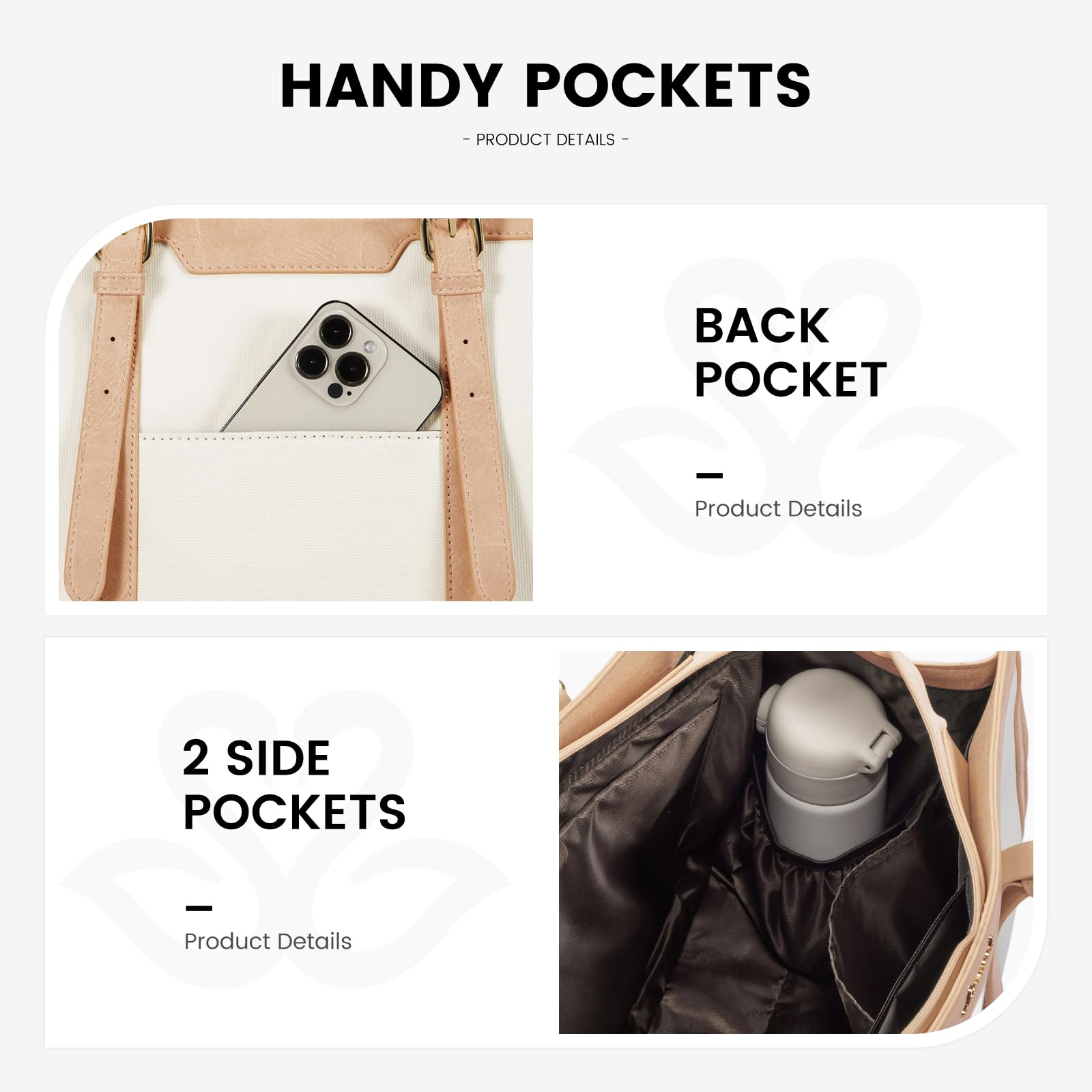 Foto 5 | Bolsa Para Portátil Lovevook De Lona Ligera De 15.6 Pulgadas Para Mujer - Venta Internacional.