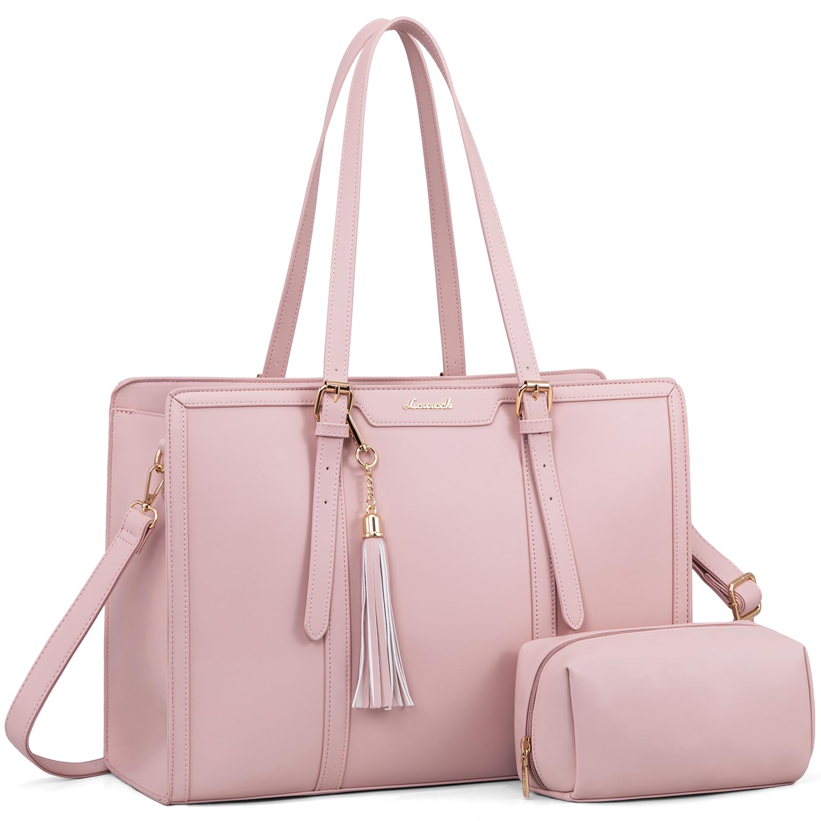 Foto 1 | Bolsa Para Portátil Lovevook Para Mujer De 15.6 Pulgadas  Piel Sintética  Rosa - Venta Internacional.