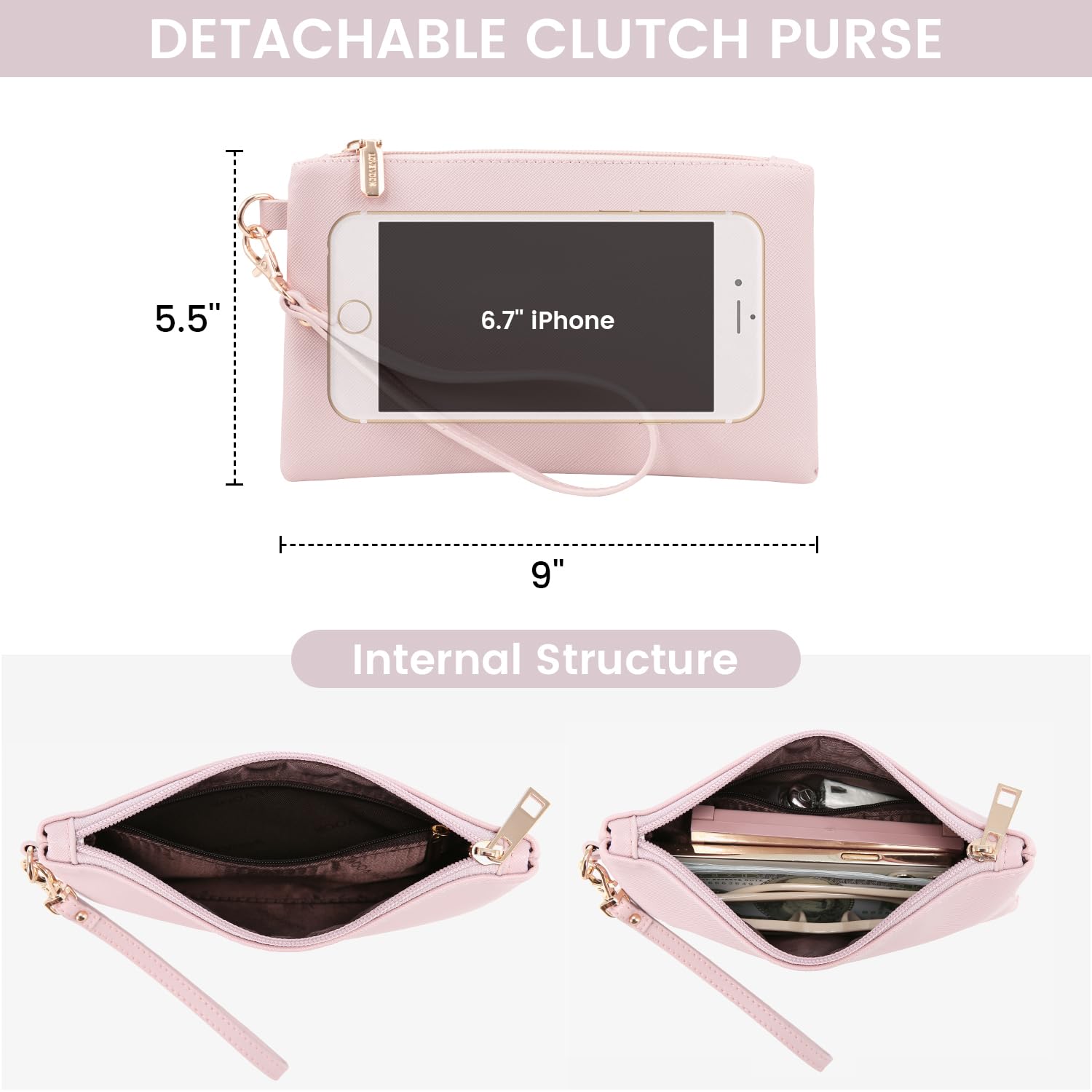 Foto 6 | Bolsa Para Portátil Lovevook Para Mujer De 17.3 Pulgadas Con Bolso De Mano  Color Marrón - Venta Internacional.