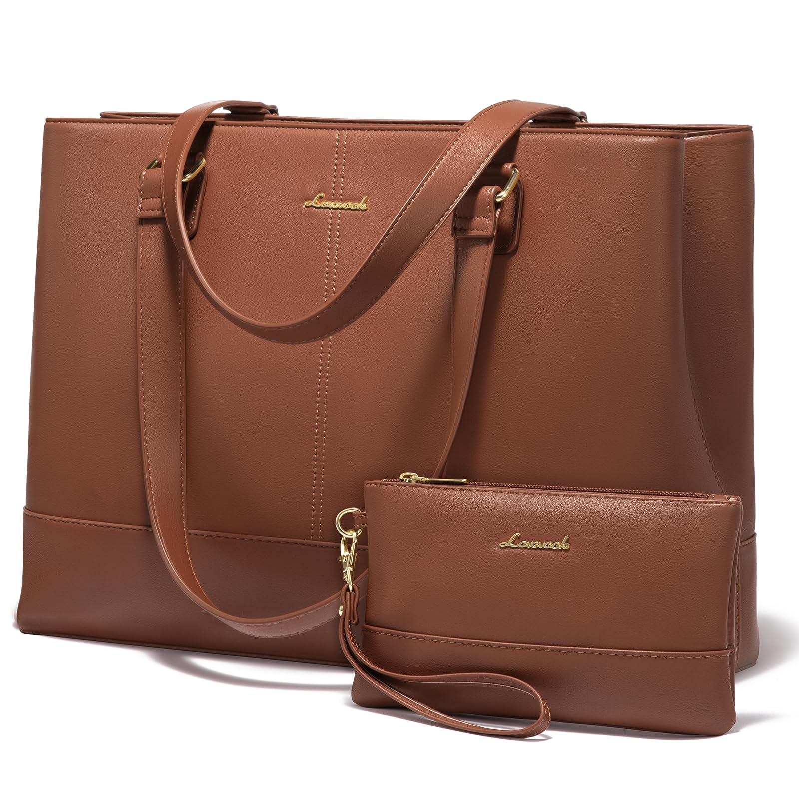Foto 2 pulgar | Bolsa De Mano Para Portátil Lovevook Para Mujer De 15.6 Pulgadas  Piel Impermeable - Venta Internacional.