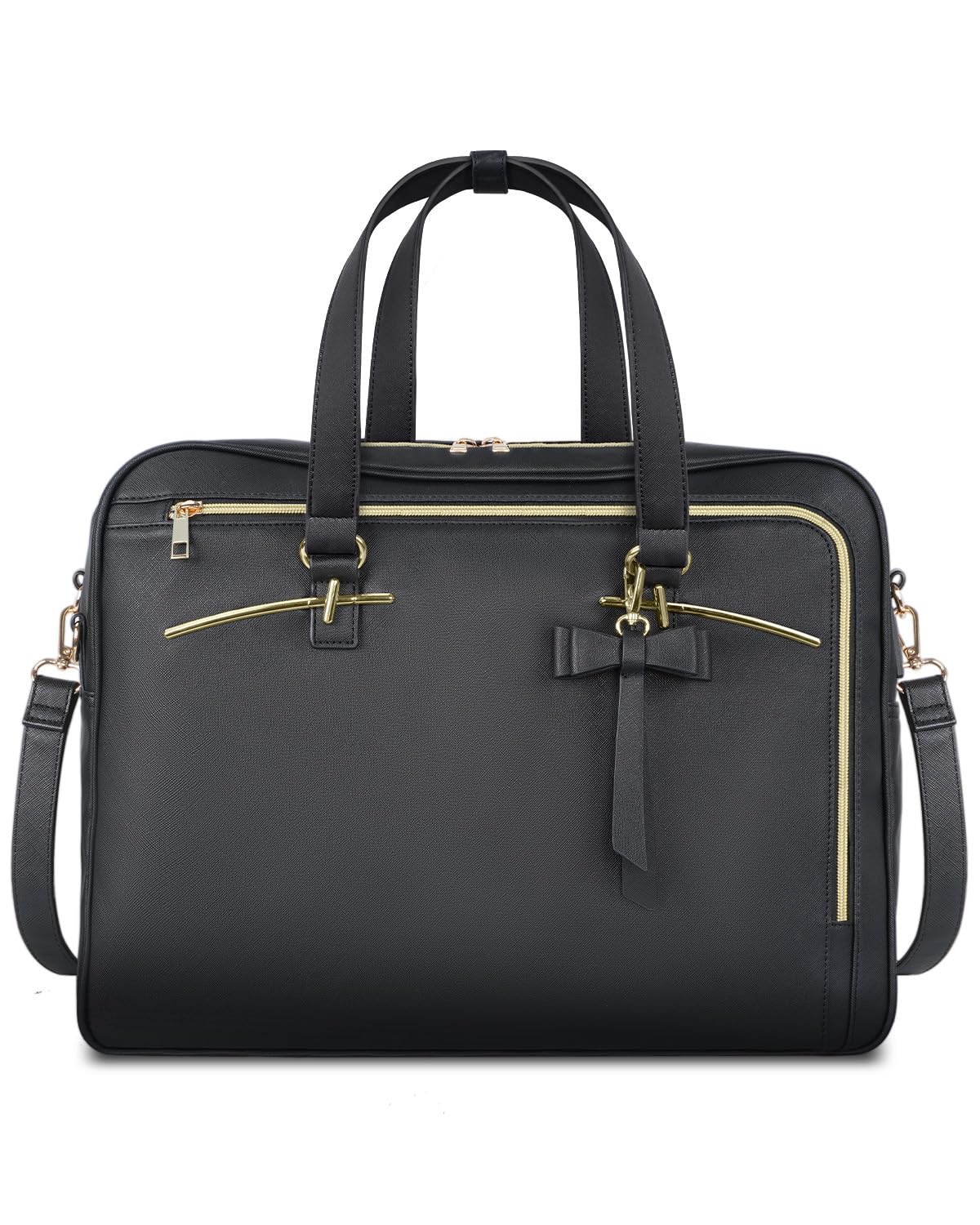 Foto 1 | Maletín Para Portátil Matein 17.3'' Impermeable Para Mujer Negro - Venta Internacional.