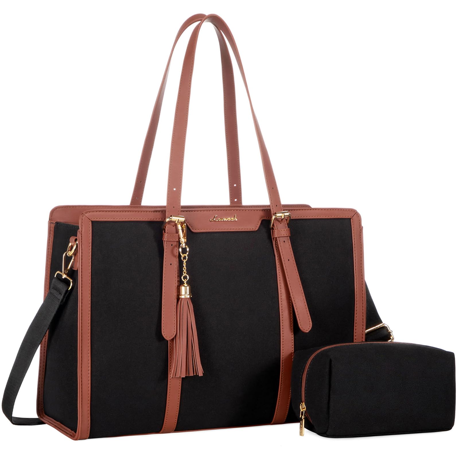 Foto 1 | Bolsa Para Portátil Lovevook De Lona Ligera De 15.6 Pulgadas Para Mujer - Venta Internacional.