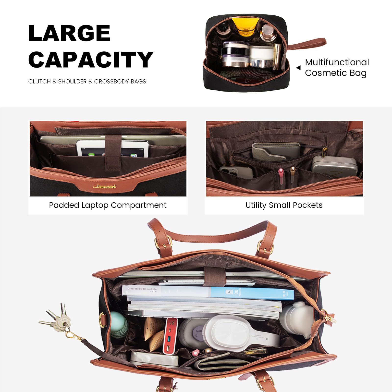 Foto 4 pulgar | Bolsa Para Portátil Lovevook De Lona Ligera De 15.6 Pulgadas Para Mujer - Venta Internacional.